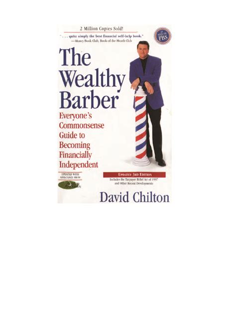 The Wealthy Barber - Everyone's Commonsense Guide to Becoming Financially Independent ...