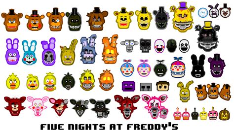 All FNaF Characters! image - ModDB