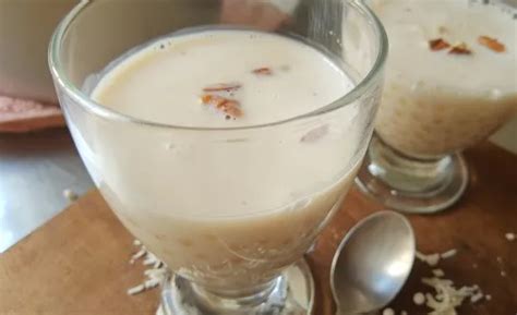 Tapioca recipe with coconut milk - FoodsDiary