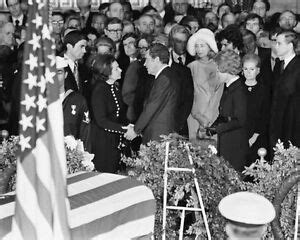 New 8x10 Photo: Richard Nixon and Lady Bird at Funeral for Lyndon B ...