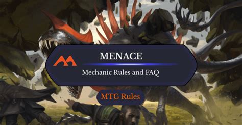 Menace in MTG: Rules, History, and Best Cards - Draftsim