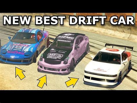 GTA 5 drift cars list for its online multiplayer (2024)