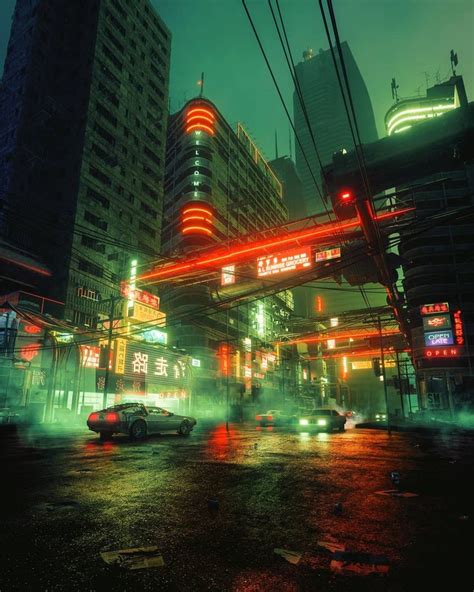 Running In The Night: The Superb ’80s Cyberpunk Artworks By Daniele Gasparini – Design You Trust ...