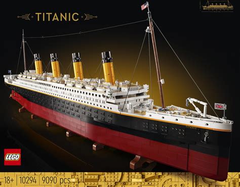 LEGO's new Titanic set is massive, has 9090 pieces and costs $630