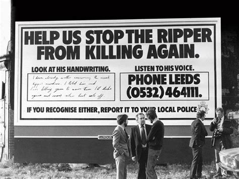 Yorkshire Ripper public appeal for information. Is that the Ripper's handwriting taunting the ...