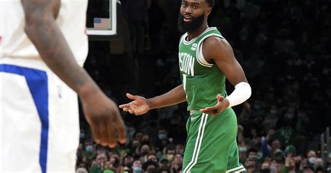 Jaylen Brown Reacts to Celtics' Historically Bad Shooting Performance ...