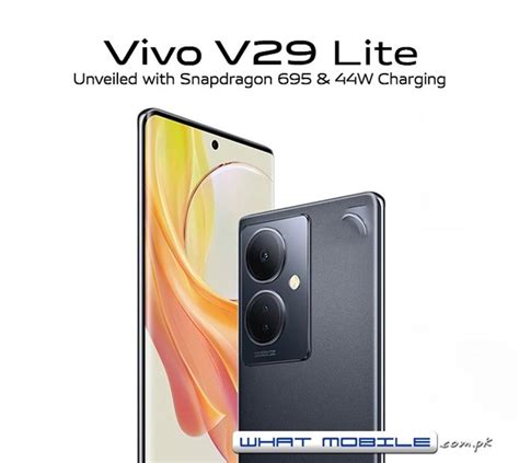 Vivo V29 Lite Premiers; Jaw-dropping AMOLED at 120Hz and 44W Fast ...