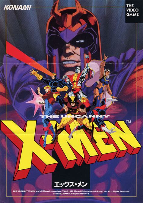 Imagen - X-Men japan arcade flyer 18020401.jpg | Marvel Wiki | FANDOM ...