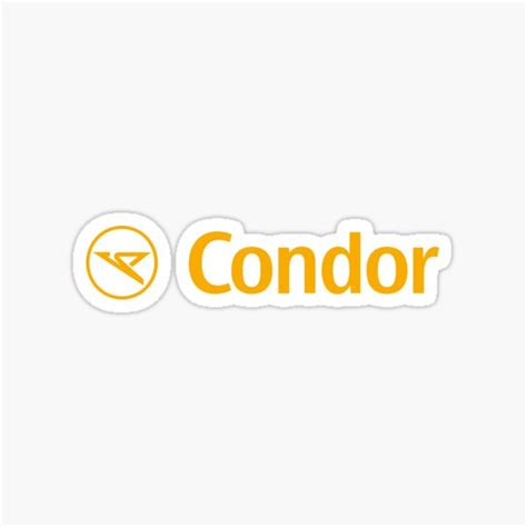 "Condor Airline logo" Sticker by peteroldfield | Redbubble