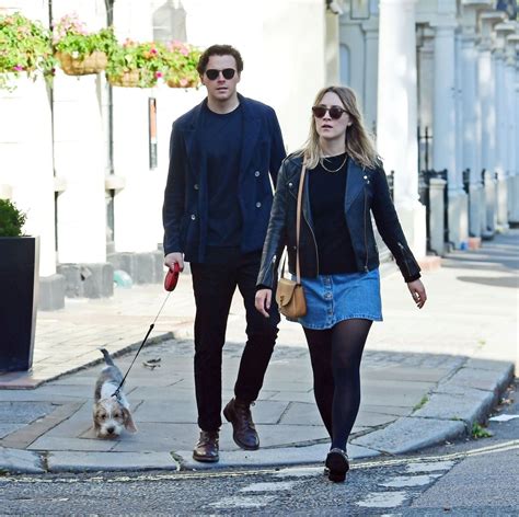 Saoirse Ronan and Jack Lowden on a Romantic Stroll in London, Septrember 2020 • CelebMafia