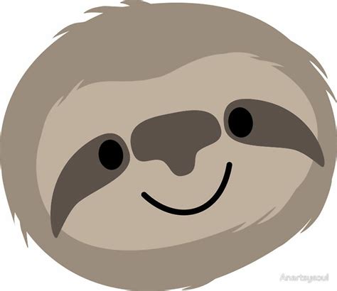 Download High Quality sloth clipart face Transparent PNG Images - Art ...