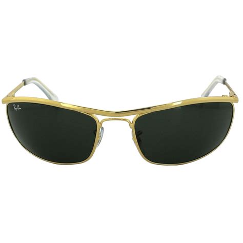 Ray-Ban Sunglasses Olympian 3119 001 Gold Green 59mm 805289003243 | eBay