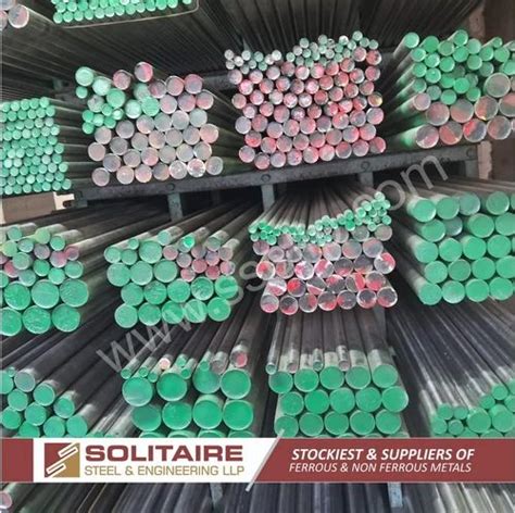 Material Grade: 304L Stainless Steel Round Bars, For Construction ...