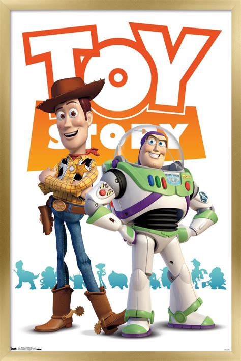 Disney Pixar Toy Story 4 - Woody And Buzz Wall Poster, 22.375" x 34 ...