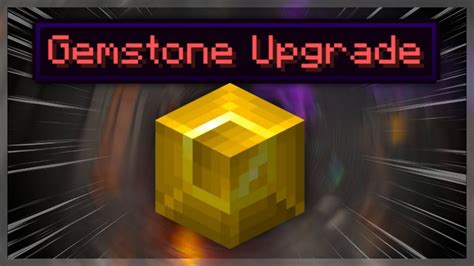 The Best Gemstone Upgrade In Skyblock (Hypixel Skyblock) - YouTube