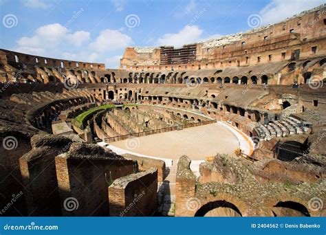 Inside Of Famous Colosseum Stock Photography - Image: 2404562