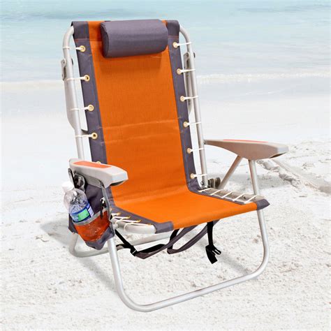 Rio 5 pos LayFlat Ultimate Backpack Beach Chair w/ cooler | eBay