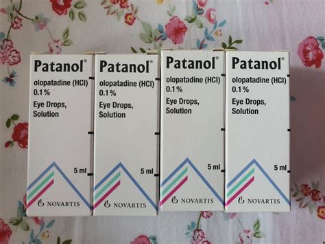 Patanol Eye Drops, Beauty & Personal Care, Vision Care on Carousell