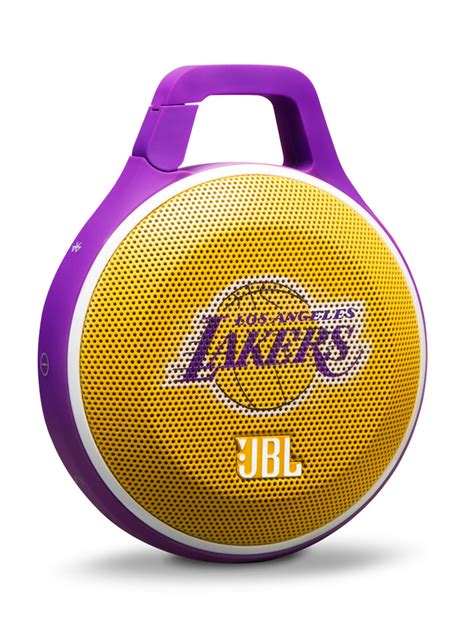 اسپیکر بلوتوث JBL Clip NBA Edition - Lakers