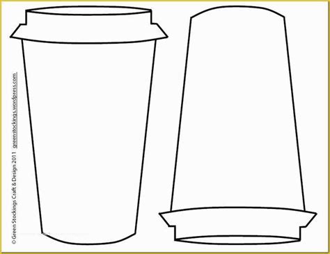 Printable Coffee Cup Template