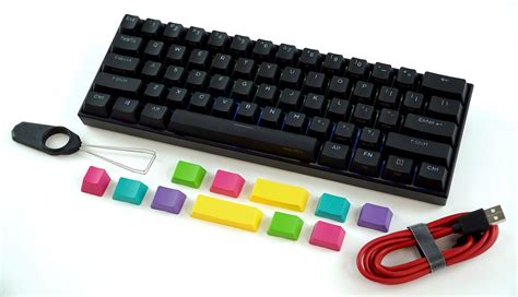 Buy Anne Pro 2 60% Mechanical Keyboard Black Wired/Wireless Dual Mode ...