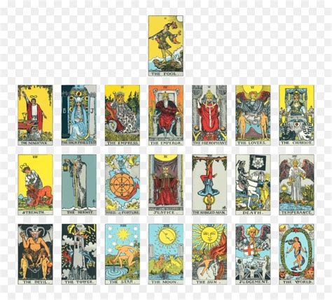 Major Arcana Tarot Cards, HD Png Download - vhv