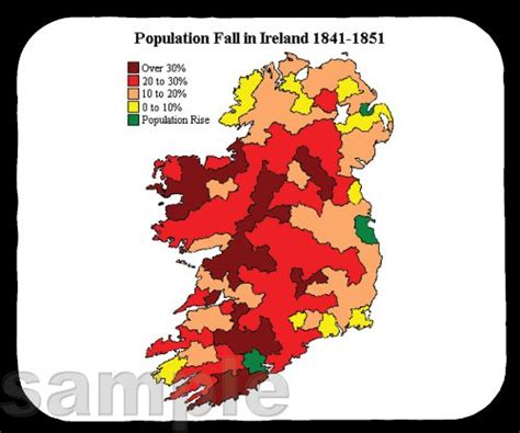 Timeline of the Irish Potato Famine 1845-1851