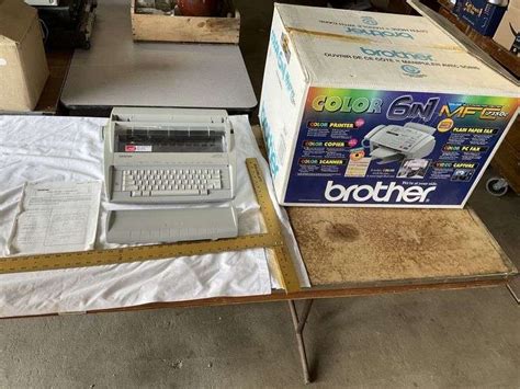 Brother, electronic typewriter and 6 in 1 - Legacy Auction Company