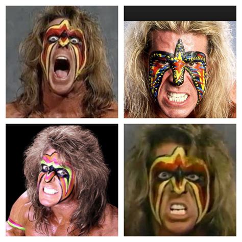 Ultimate Warrior Face Paint Tutorial