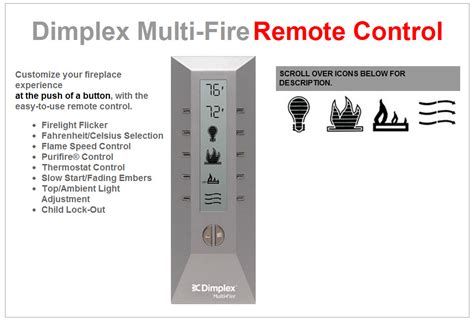 Universal Electric Fireplace Remote Control – Mriya.net