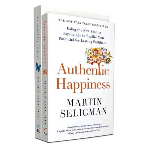 Martin Seligman 2 Books Set Collection, Authentic Happiness, Learned O – Lowplex