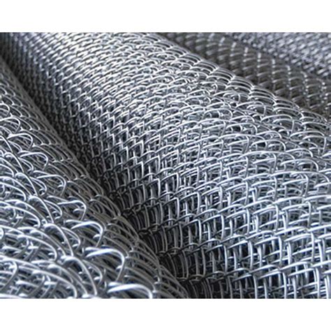 6 Gauge x 2" Chain Link Fence Fabric, Galvanized | Hoover Fence Co.