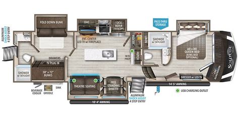 2023 Grand Design Solitude S-Class 3950BH-R specs and literature guide