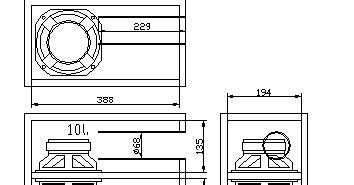 Mini Subwoofer 5″ – 6″ BandPass 4th Order Isobaric - Another Electronics Circuit Schematics Diagram.