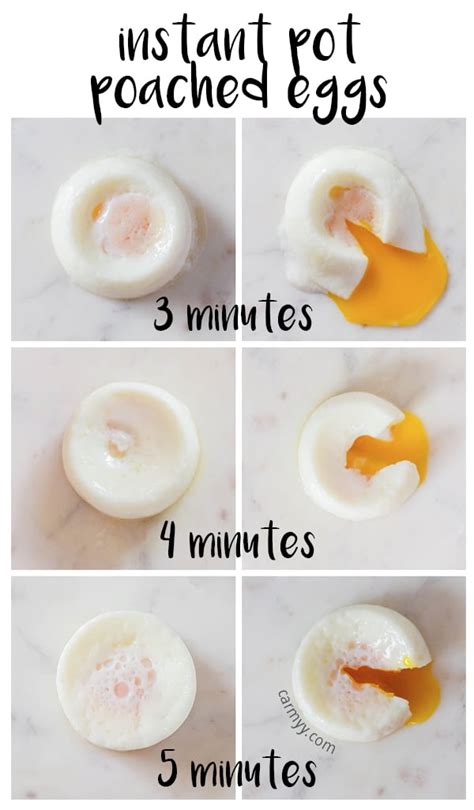 How To Make Instant Pot Poached Eggs - Carmy - Easy Healthy-ish Recipes