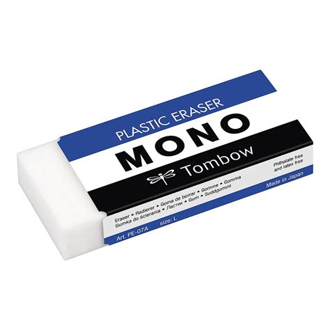 Tombow Mono Large Plastic Eraser | Markersnpens.com