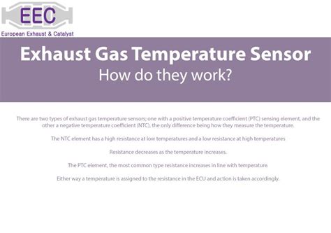 This Week: Exhaust Gas Temperature Sensors; How do they work? - EEC