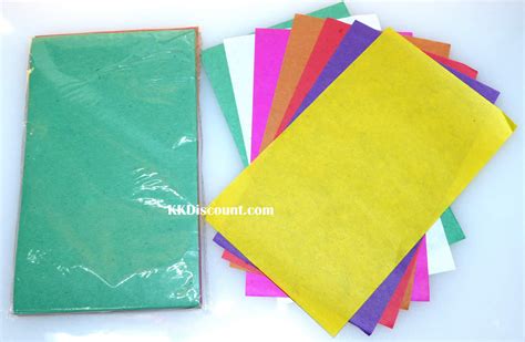 6 Colors Joss Paper Pack - K. K. Discount Store