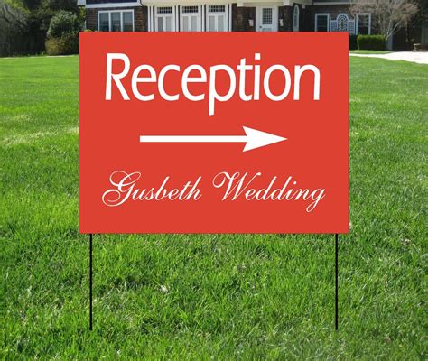 Wedding Yard Signs Reception Fiesta Wedding Yard Sign Custom - Etsy