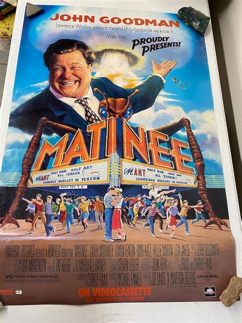 1993 Matinee Movie Poster John Goodman | Etsy