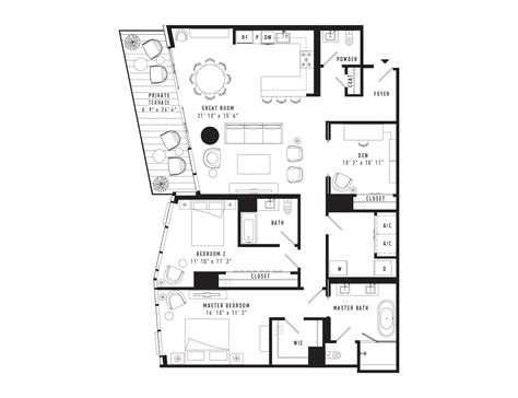 Condo Floor Plans, Downtown | Austin Proper Residences