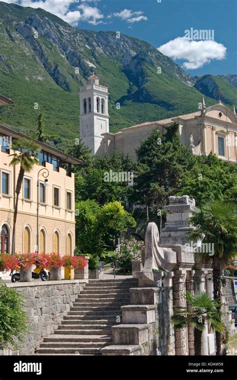 Malcesine Lake Garda Italy Stock Photo - Alamy