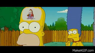 Cymbal Monkey Homer Simpson on Make a GIF