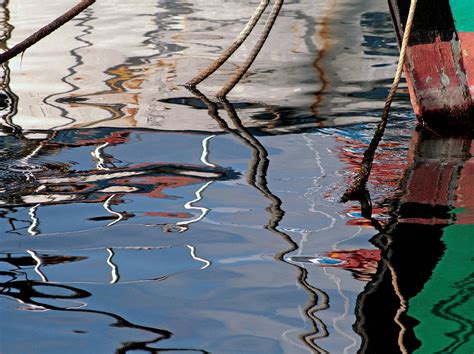 Abstract Water Reflection 228 Photograph by Andrew Hewett