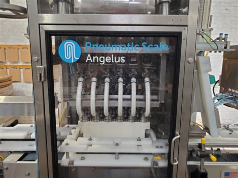 Pneumatic Scale Angelus (PSA) 6 head counter pressure canning line ...