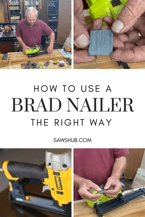 How to Use a Brad Nailer and 18 Gauge Nails | SawsHub