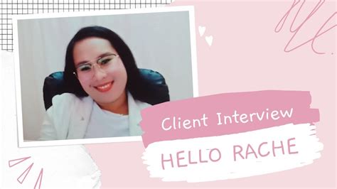 interview with hello rache client - batch 81 | healthcare virtual assistant - YouTube