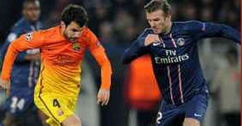 Beckham upbeat over PSG's chances - Daily Star