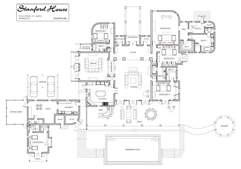 Luxury Modern Mansion Floor Plans - JHMRad | #12305