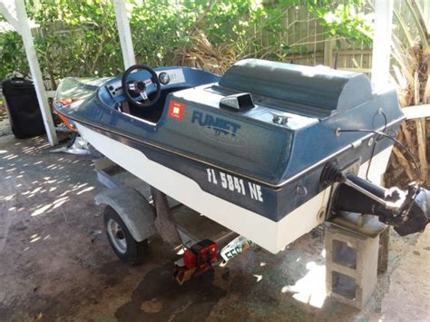 1987 funjet mini jet boat 106 ft - Funjet Mini Jet Boat 1987 for sale